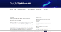 Desktop Screenshot of filipe-teixeira.com